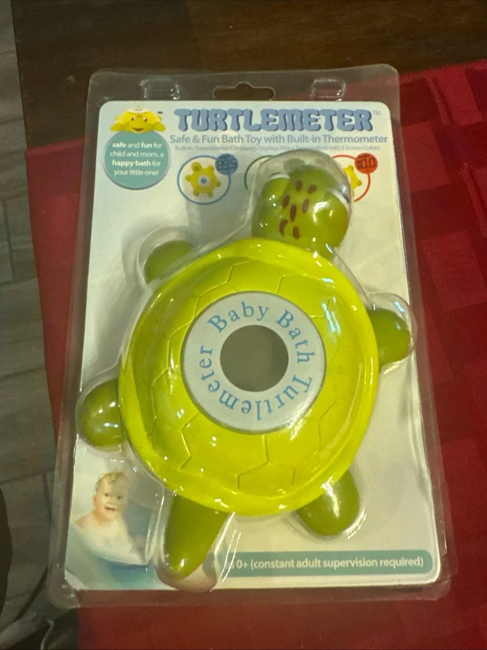 Baby Bath Termometer- Yellow/Green